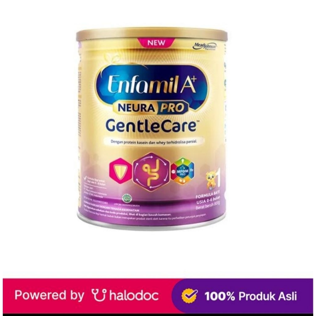 Enfamil Gentle Care PHP 0-6 bulan (Susu Formula Bayi Alergi Susu Sapi ringan)