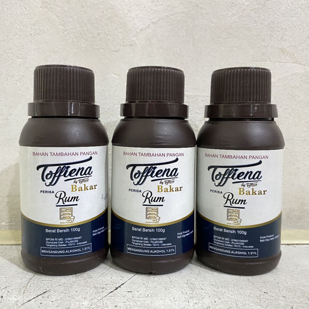 

Toffieco perisa RUM BAKAR 100 ml | perisa rum bakar