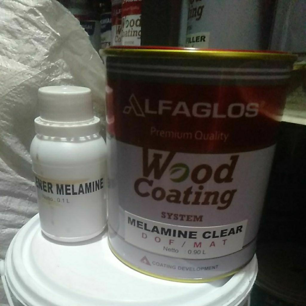 melamic alfagloss clear dof 1kg set