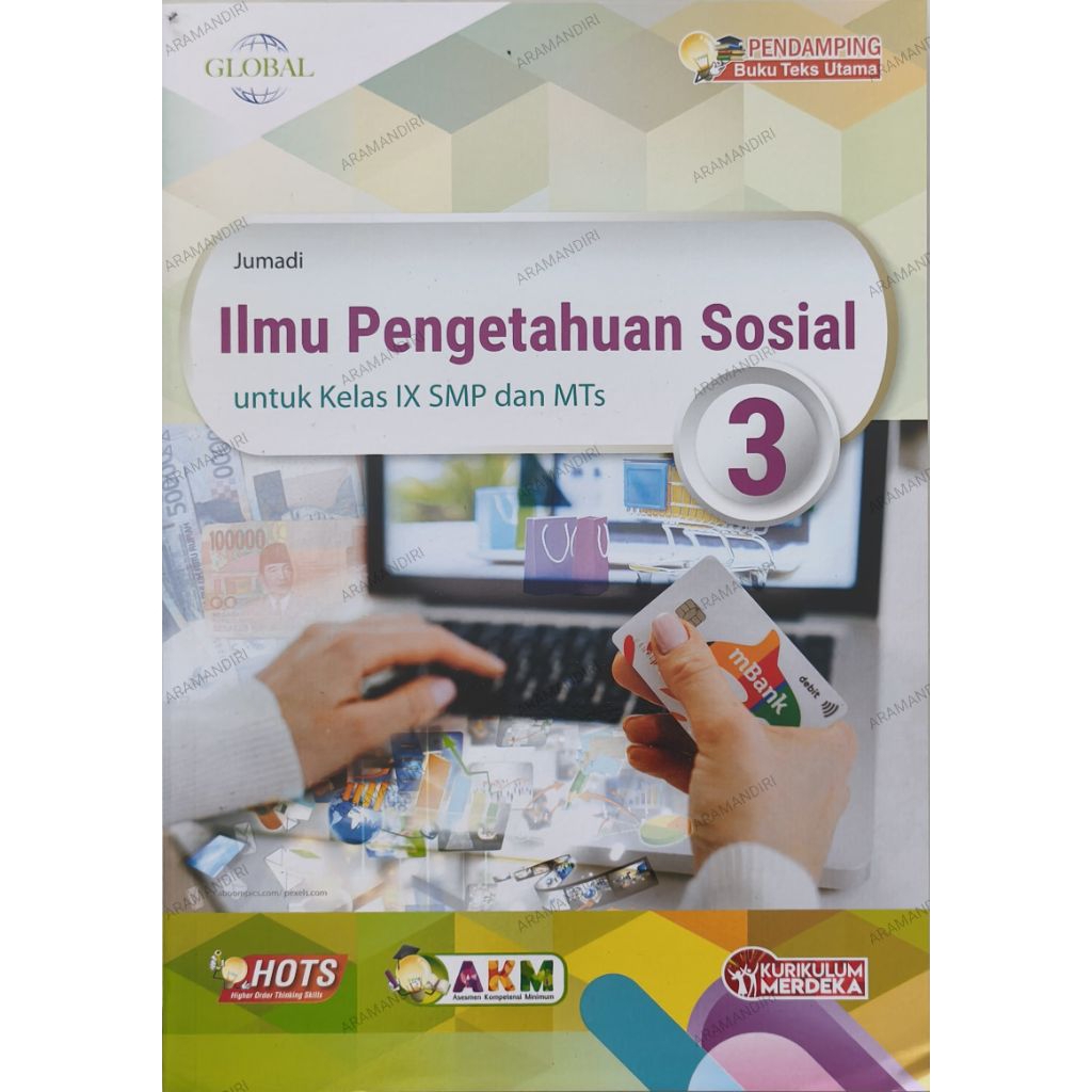 kurikulum merdeka IPS SMP Kls 9 GLOBAL TIGA SERANGKAI (ORI)