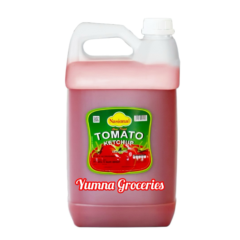 

[Lebih Hemat] Saos Tomat Nasional Jerigen 5,7kg – Saus Tomat Horeka / Restoran / Catering
