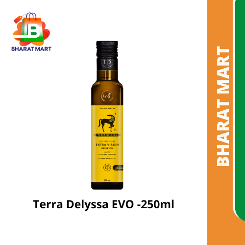 

Bharat Mart -TERRA DELYSSA EXTRA VIRGIN OLIVE OIL 250 ML