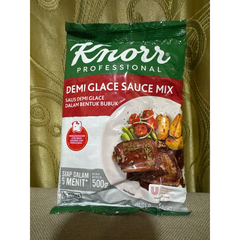 

Knoor Saus Demi Glace 500G Dalam Bentuk Bubuk