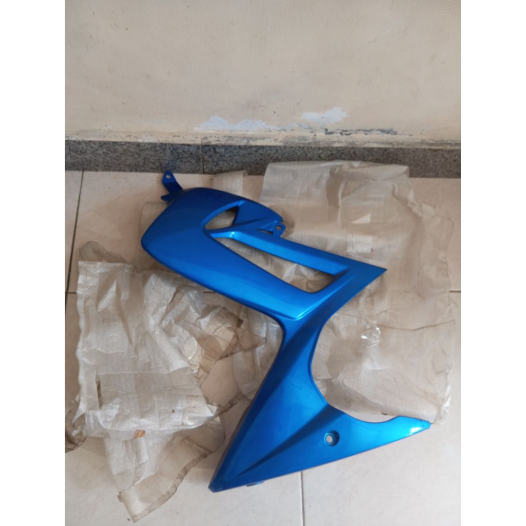cover legshield cooling body bagian kiri satria FU CBU Thailand original baru minus sesuai foto