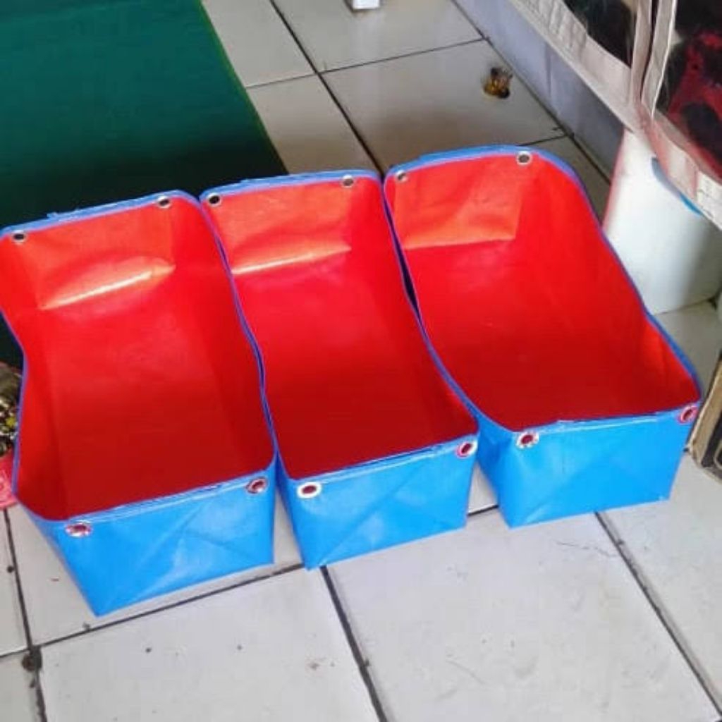 terpal kolam mini type a5 ukuran 150x25x25