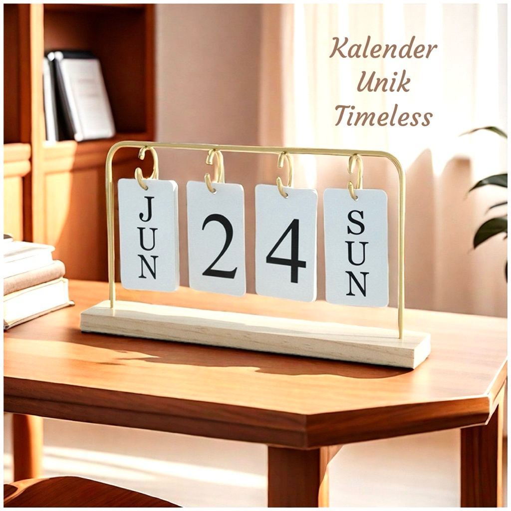 

Kalender Unik TIMELESS Model Gantung tanpa batas cocok utk kado hadiah