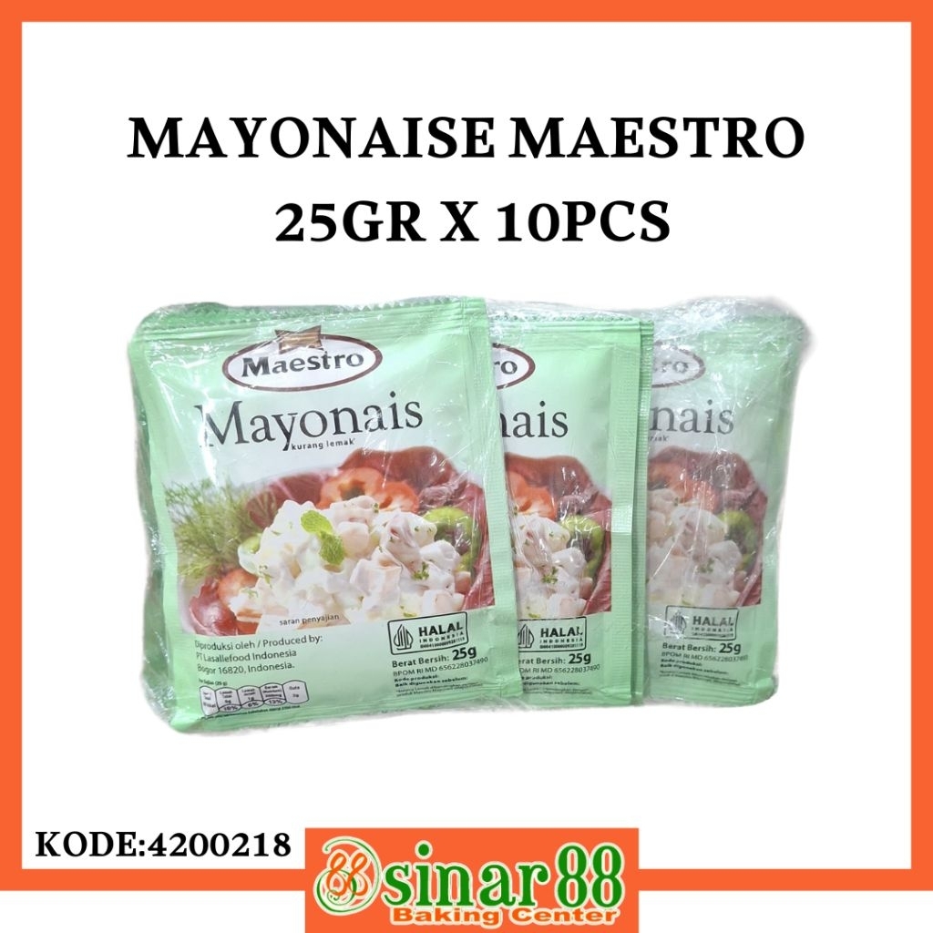

MAYONAISE MAESTRO 25GR×10PCS