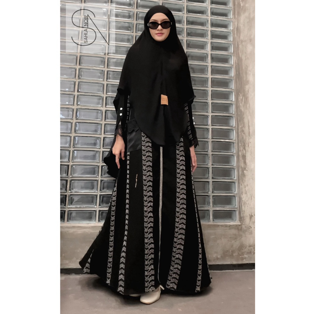 SAHLA NOIR NOORAH ABAYA