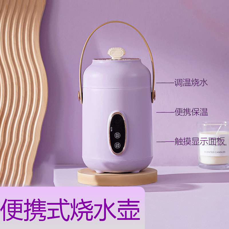 Gelas Listrik Multifungsi， Portabel Pemanas & Rebus Air, Mini Panci Listrik Kantor untuk Masak Bubur