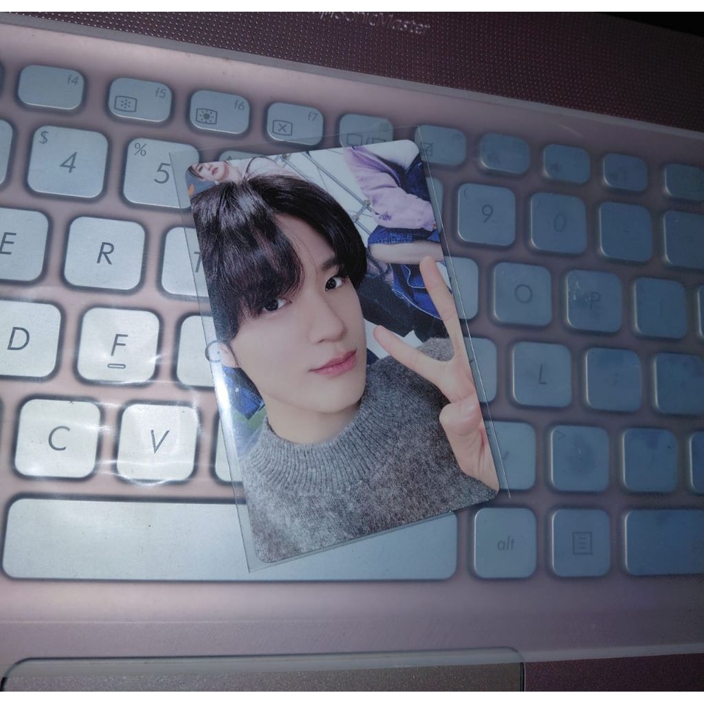 photocard Jeno video fansign official