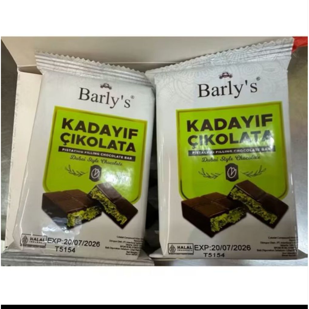 

Coklat Dubay Barlys / Promo coklat Dubay kadayif 70gram