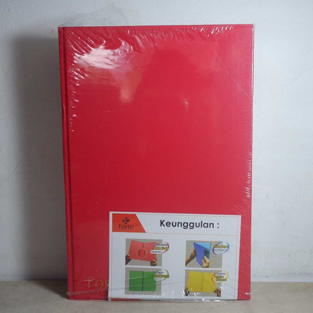 

Nerrd Buku Tulis Sampul Tebal Murah Forte Folio 100 Lembar WARNA DIKIRIM RANDOM