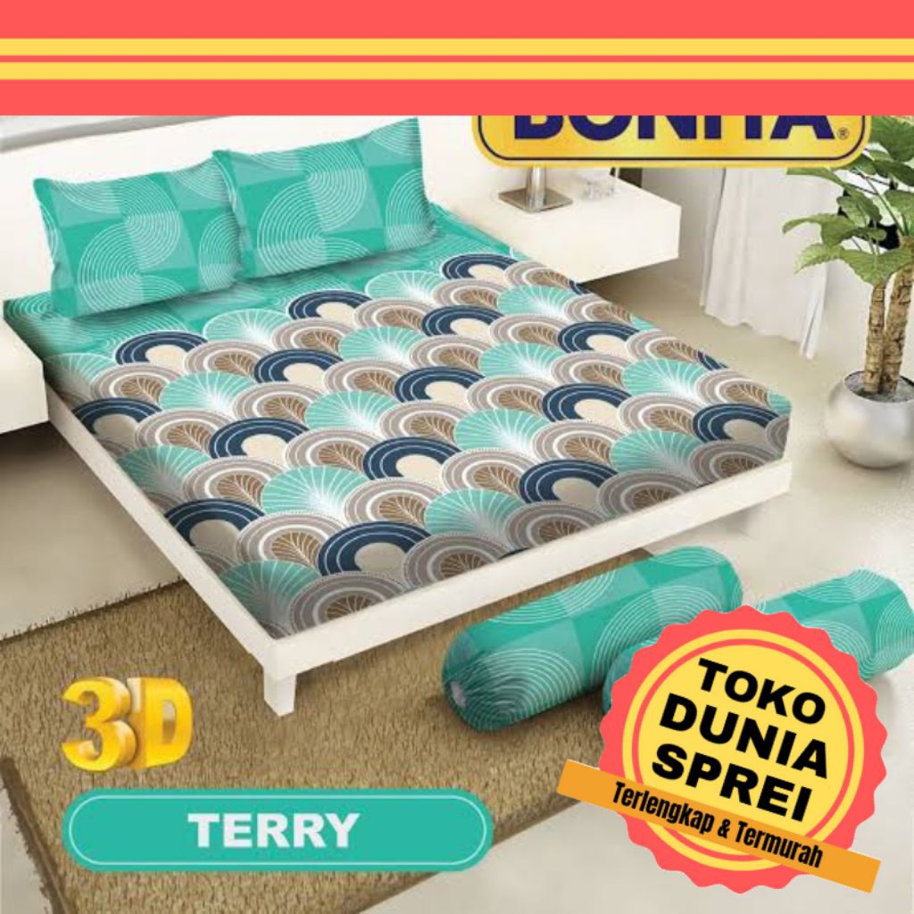 Sprei Bonita 120x200 Motif Terry