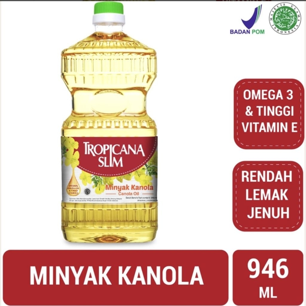 

Tropicana Slim Minyak Goreng Canola 946ml