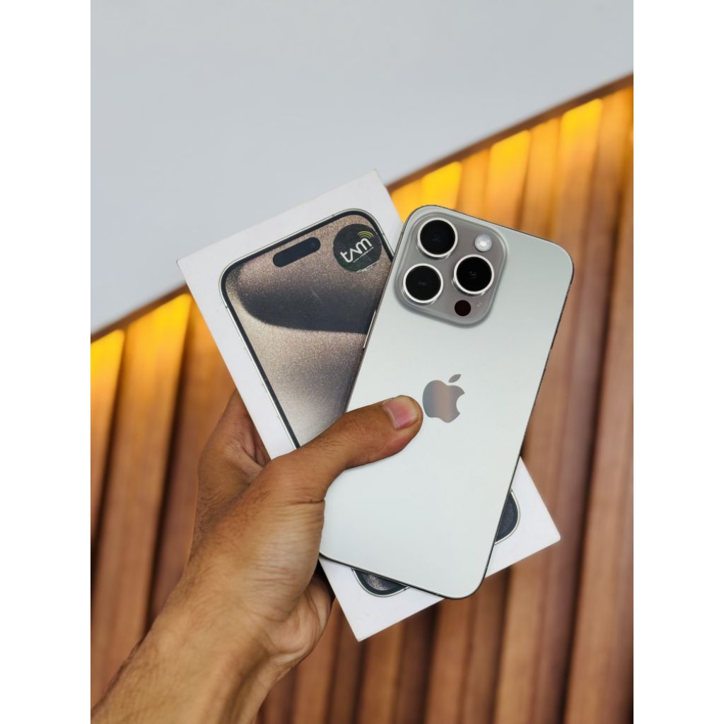 IPHONE 15 PROMAX 256GB IBOX SUPER MULUS RESMI ORIGINAL