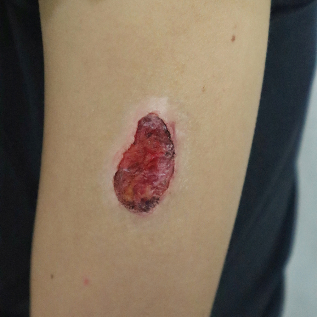 [PRODUK LOKAL] SILICONE PROSTHETIC LUKA PALSU | PROSTETIK LUKA PALSU | SFX HALLOWEEN | SFX MAKEUP | 