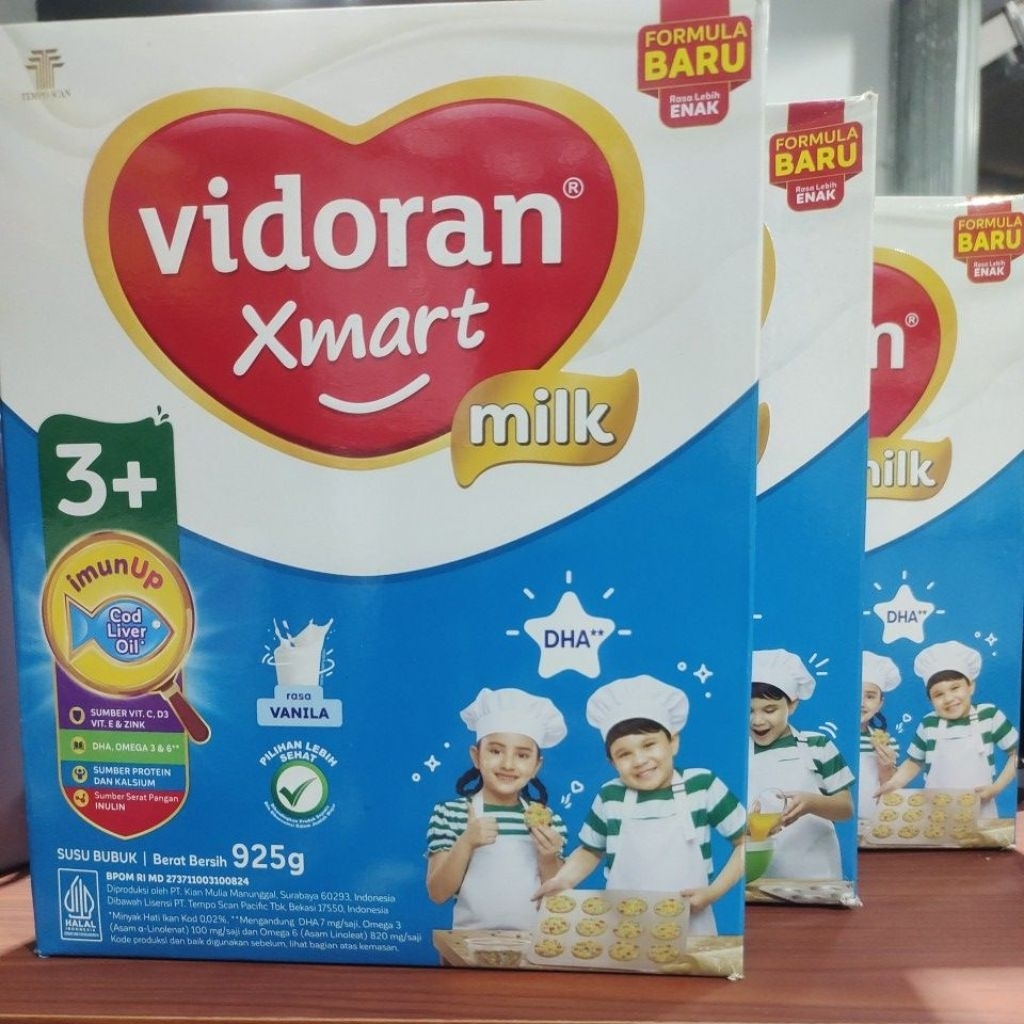 

VIDORAN XMART 3+ MADU DAN VANILA
