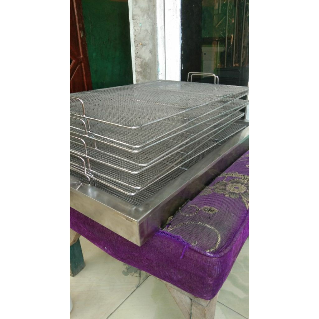 kawat keranjang penggorengan donat stainless steel varian