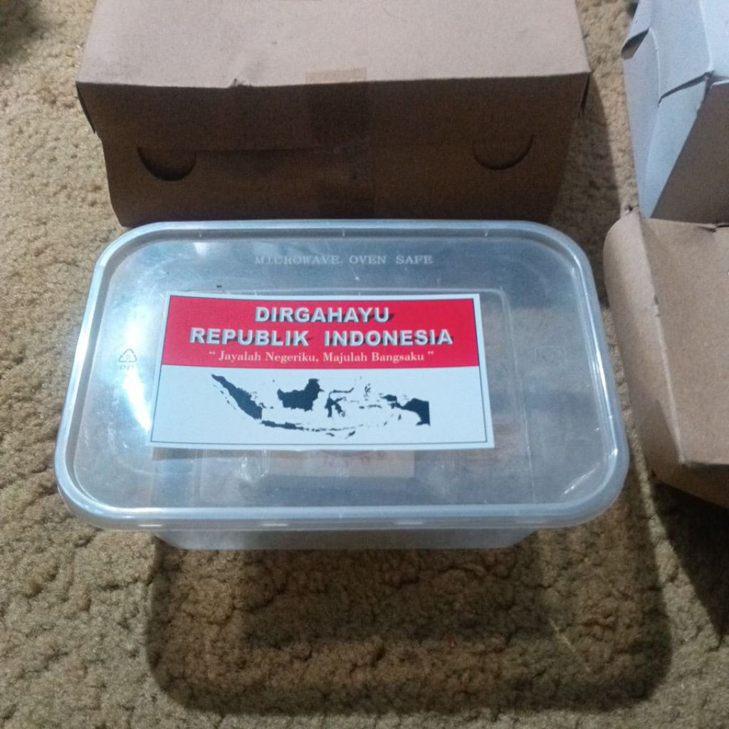 

Stiker Dirgahayu RI. 5x10cm. Isi 50pcs. Langsung Kirim