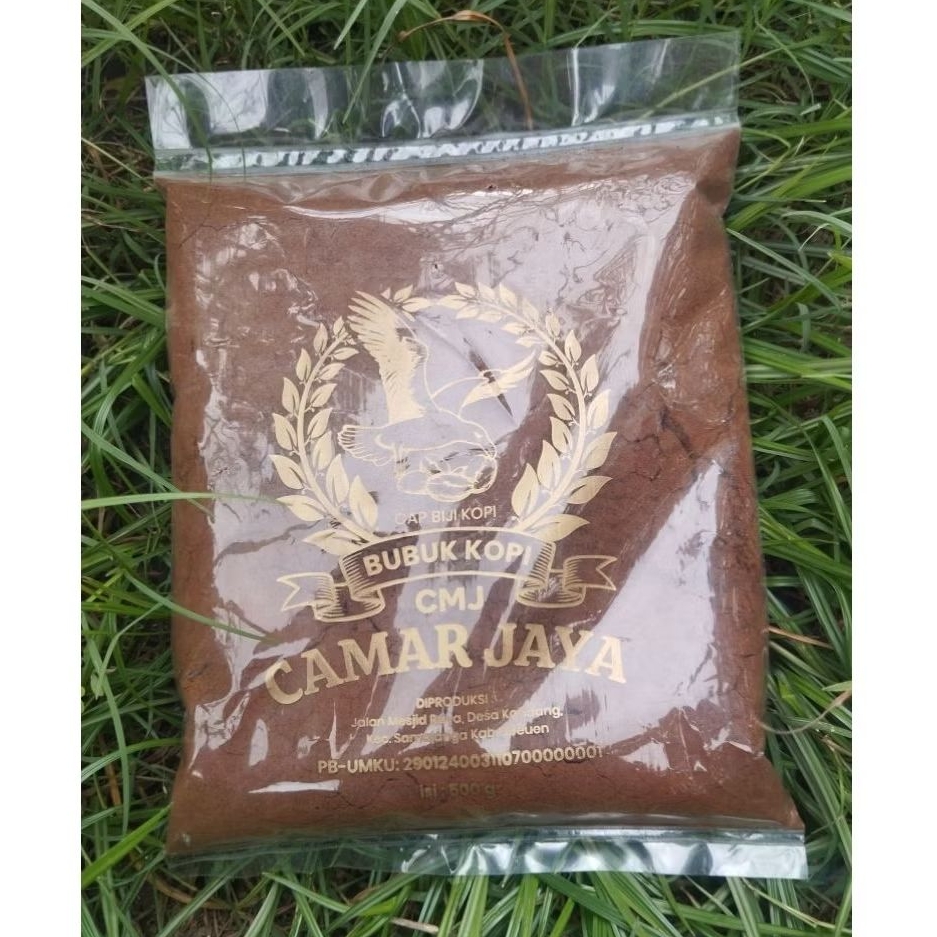 

COD !! 500 GRAM BUBUK KOPI TUBRUK HALUS MURNI CAP CAMAR JAYA