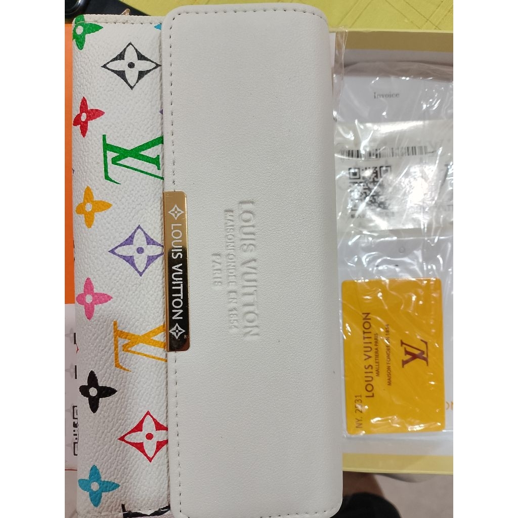 Tas tangan hand bag wanita pria LV putih