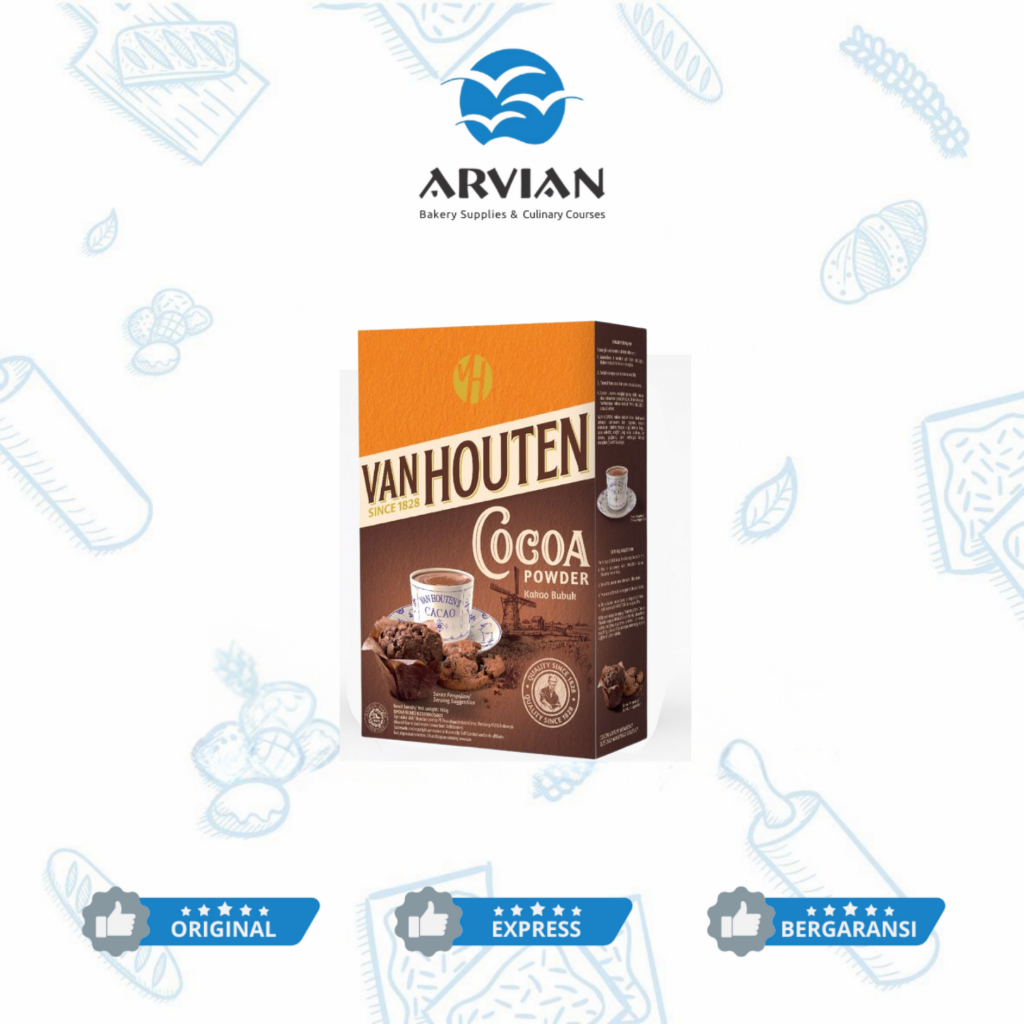 

Van Houten Cocoa Powder 165 Gr [Instant Surabaya] - Arvian