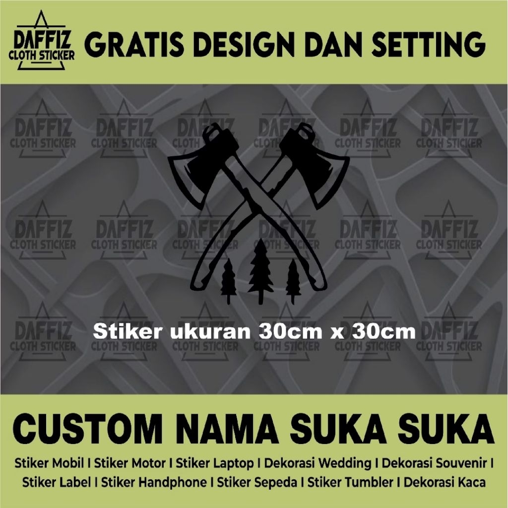 

STIKER CUTTING KAPAK