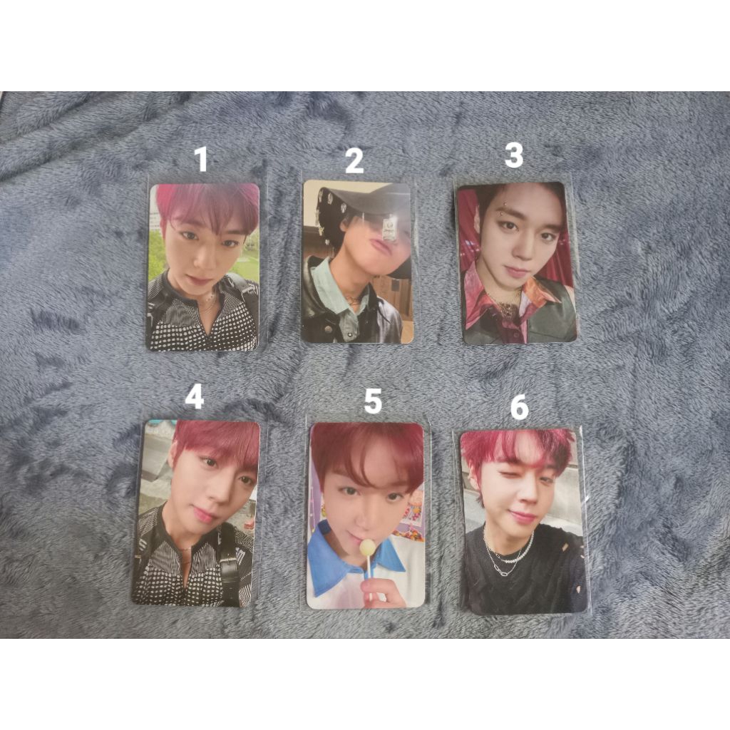 Park Jihoon Photocard Official Album Soloist Wanna One The Answer/Blank or Black