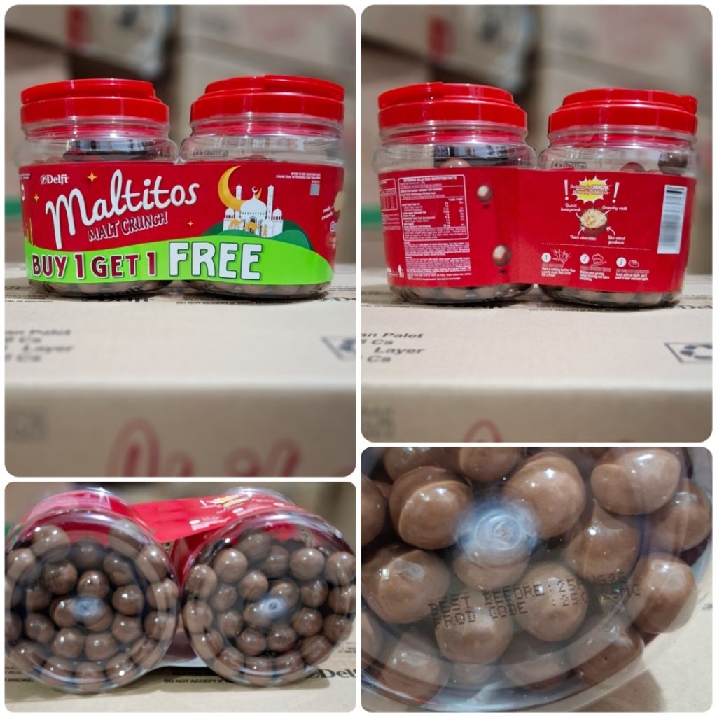 

Maltitos Malt Crunch 1 dus isi 12 toples / 6 Paket
