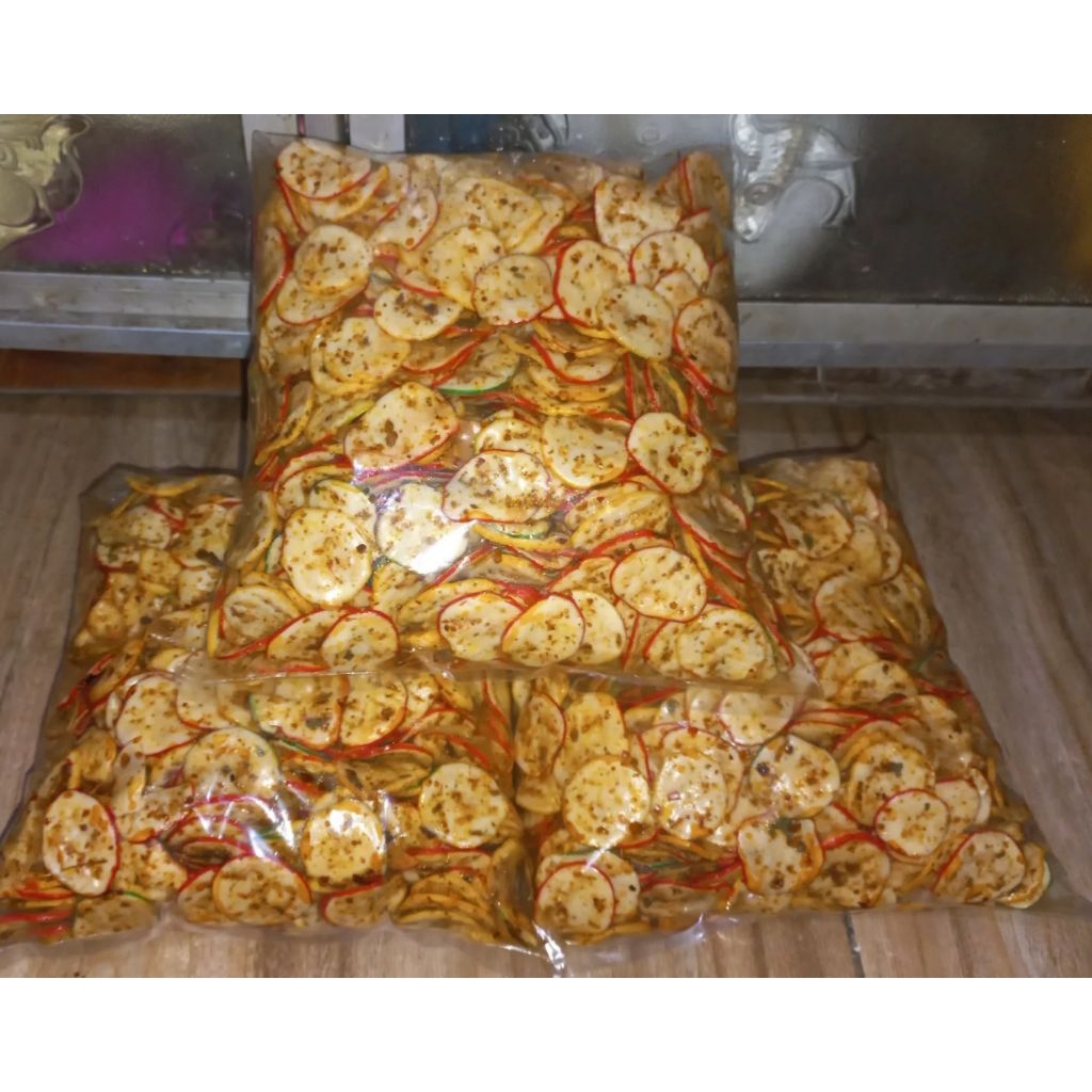 

SEBRING (Seblak Kering) Krupuk Bawang Pedas Daun Jeruk