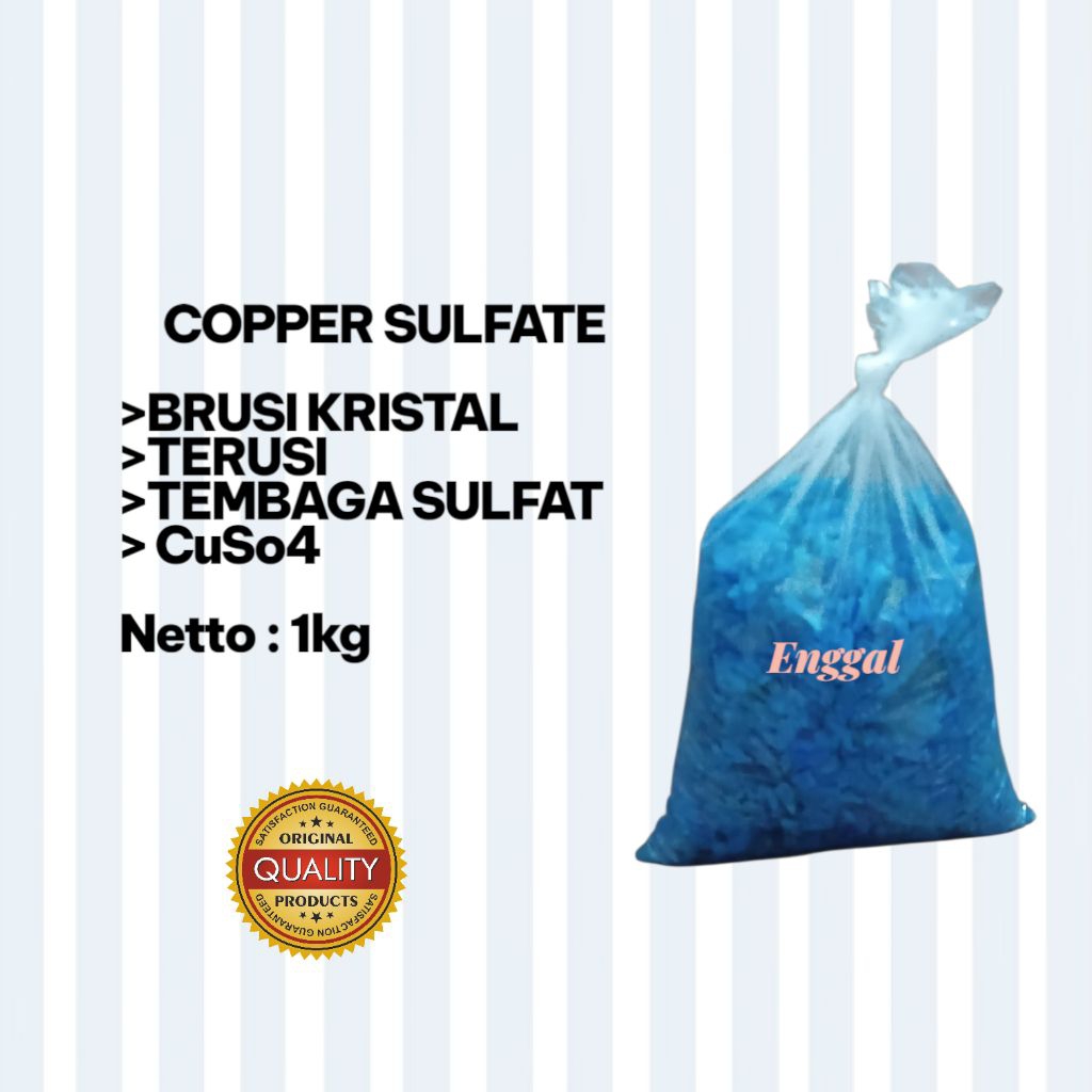 copper sulfat/terusi kristal/brusi kristal/cupri sulfat/CuSo4 @1kg