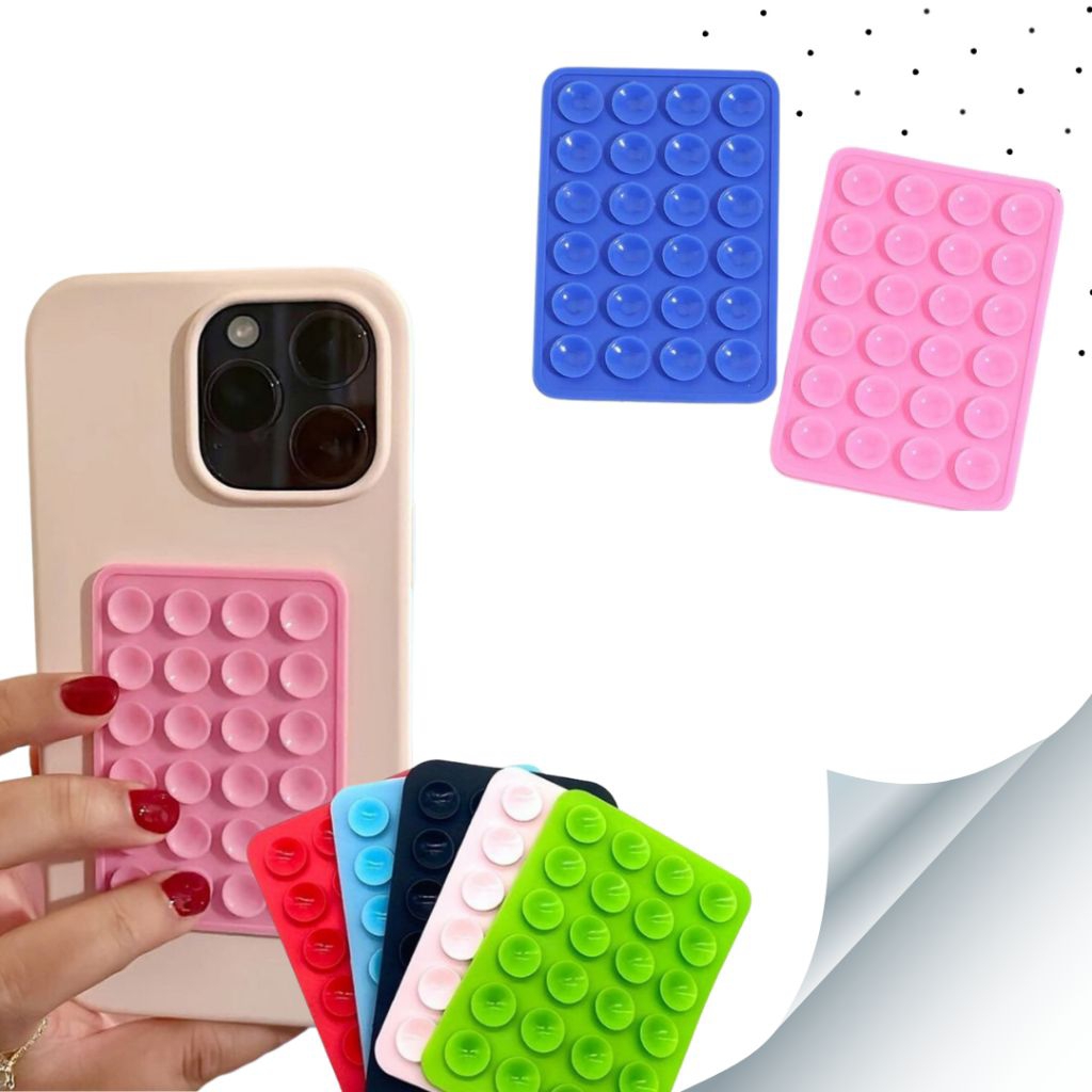 Holder gurita tempel | Tempelan gurita | tempelan gojek | tempelan gurita lem 3m