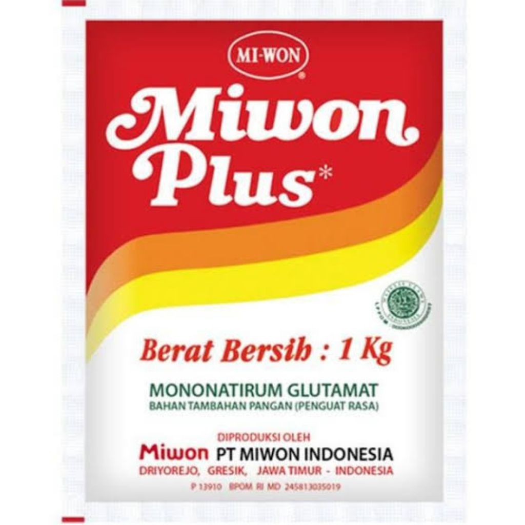 

Miwon Plus 1kg Super Lembut Msg