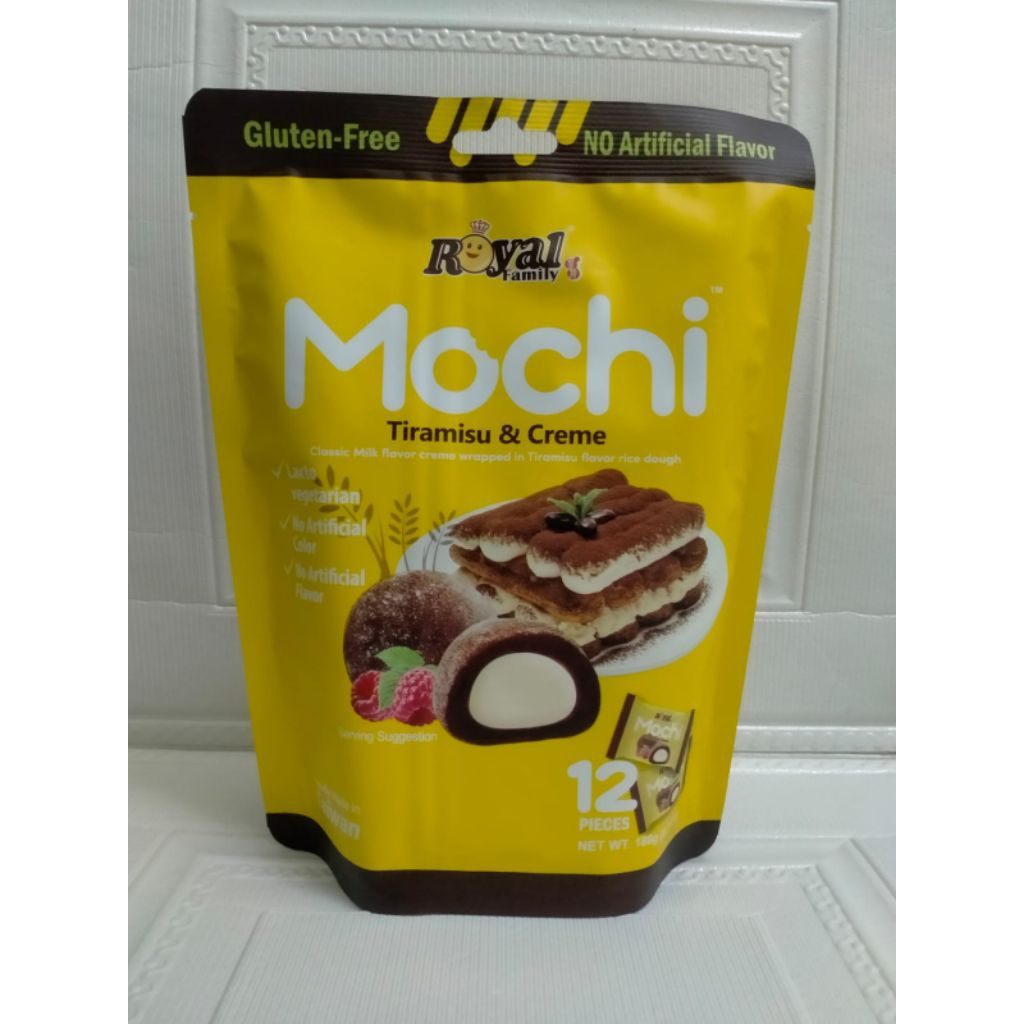 

Royal Family Mochi Tiramisu & Creme 180 gr