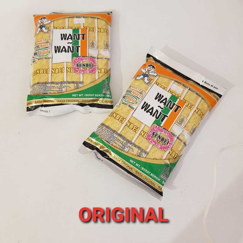 

WANT-WANT Senbei Original 56 gr