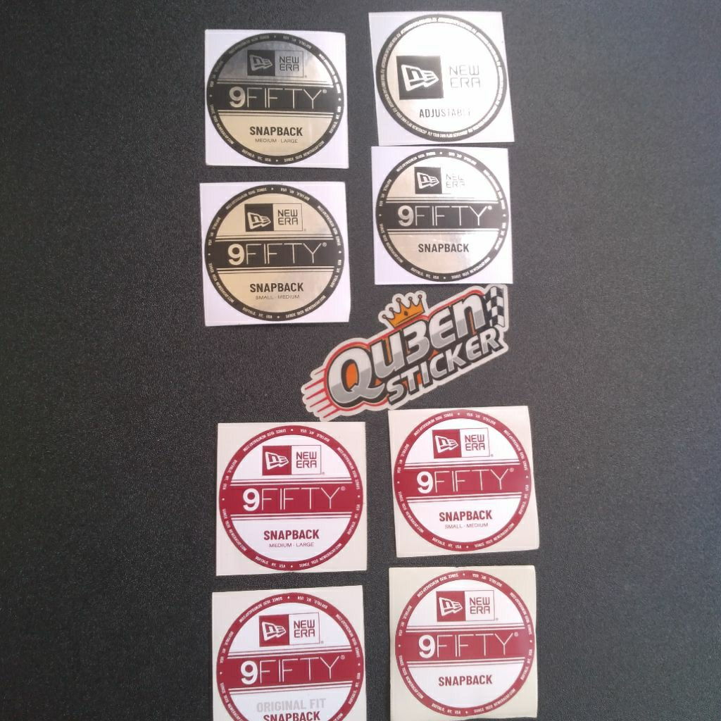 

Sticker stiker New Era 9Fifty Reflectiv Hologram