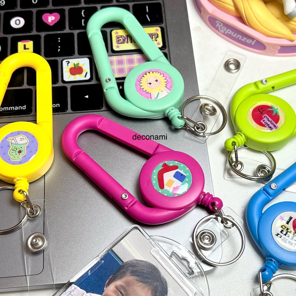 

carabiner keychain by deconami