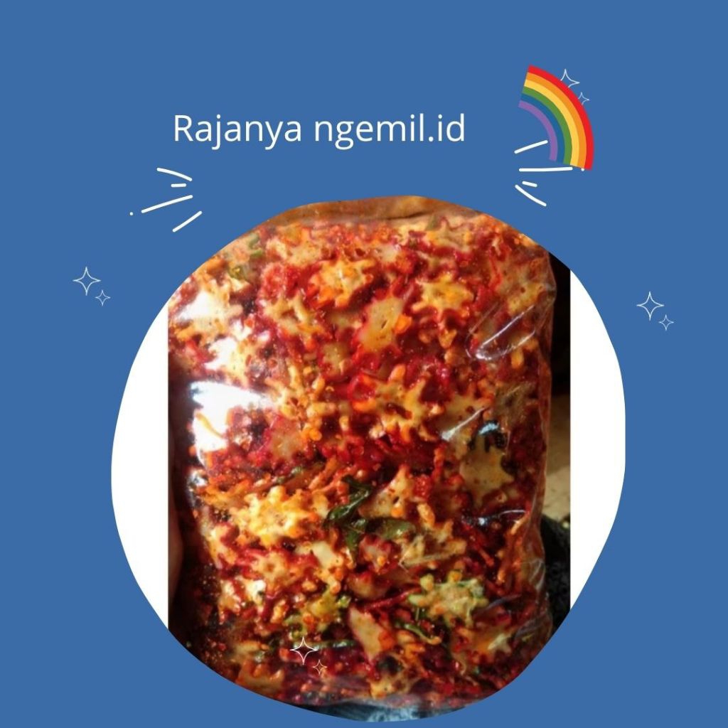 

krupuk kemplang bunga kerupuk pedas cemilan pedas daun jeruk enakantapp