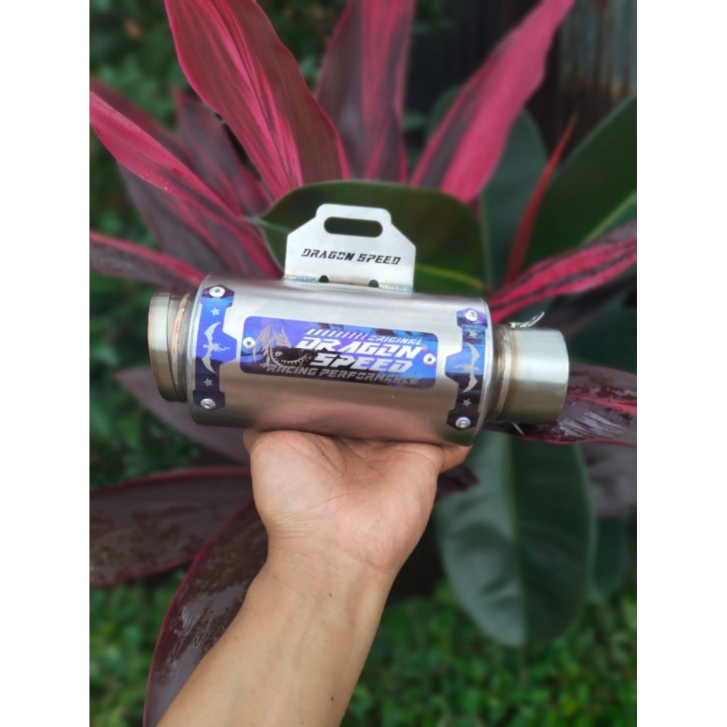 slincer knalpot racing inlet 55 mm original Dragon Speed