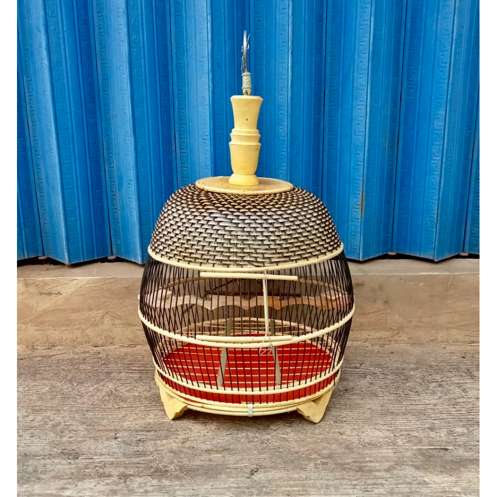 sangkar perkutut rajut minion