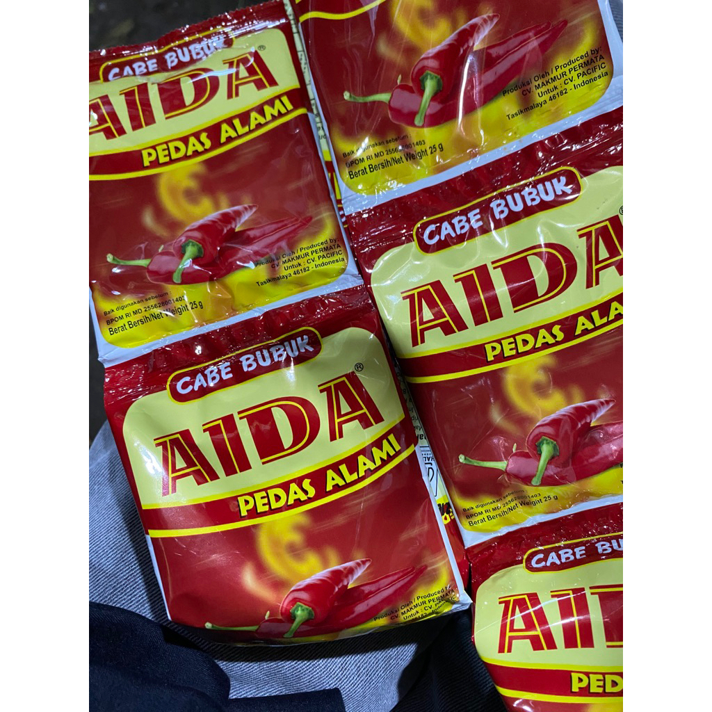 

GROSIR Ecer Aida cabe bubuk 25g/sachet