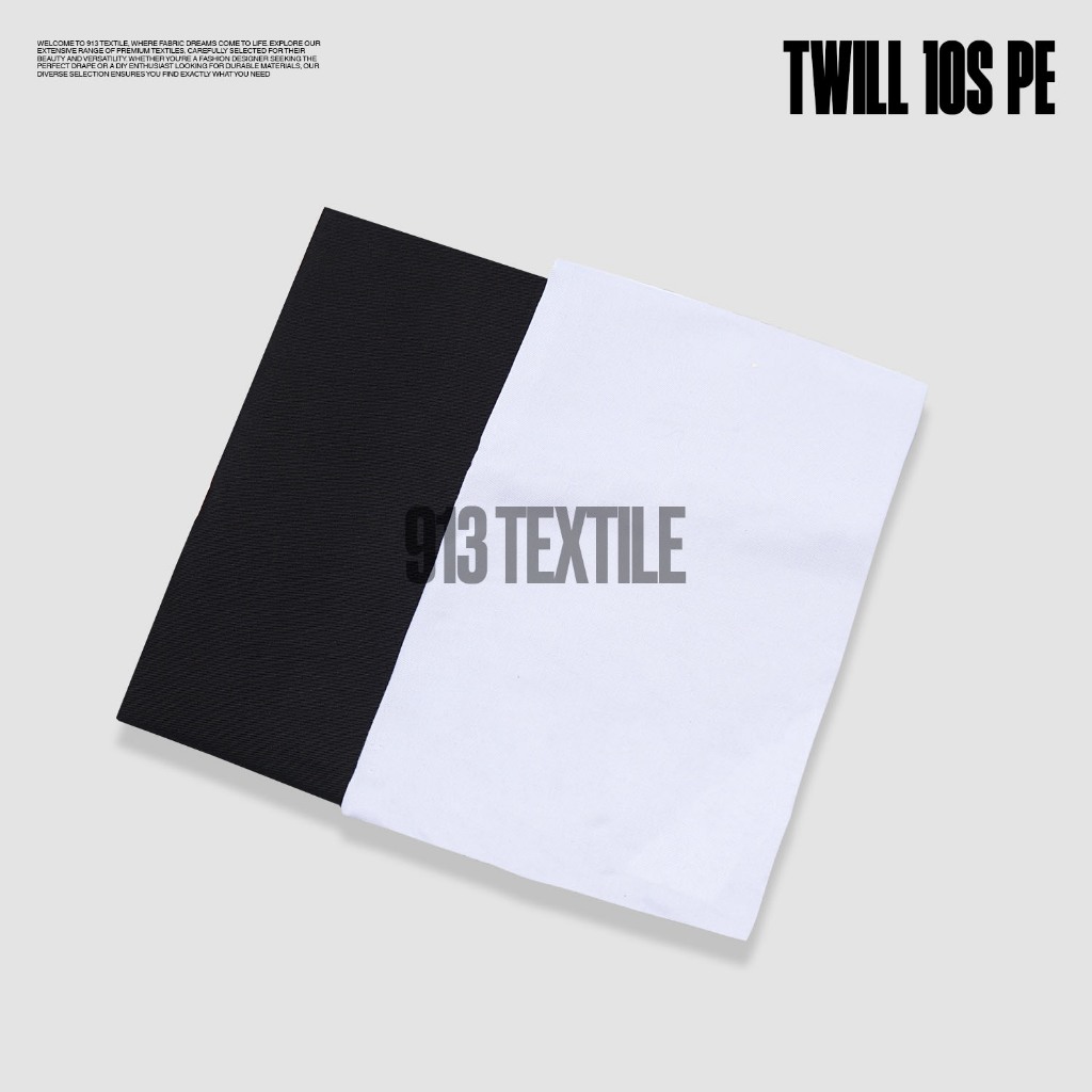 Bahan Kain Twill 10S PE