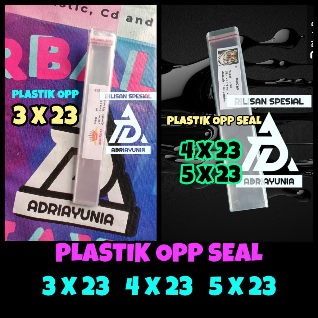 Plastik Opp 3x23 3,5x23 4x23 4,5x23 5x23 6x23 Souvenir & Handycrafts - Plastik Opp 3 x 23 / 3.5 x 23