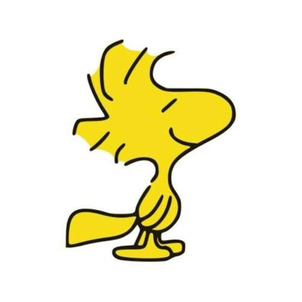 Boneka Karakter Woodstock Snoopy’s Friend size 15cm Original / Boneka Woodstock Snoopy Bird / Boneka