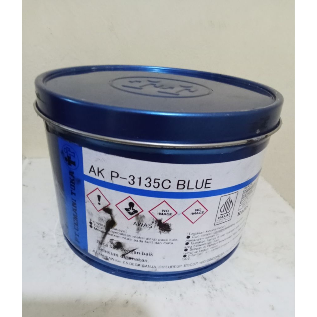

Tinta Offset Cemani Toka AK P-3135C Blue
