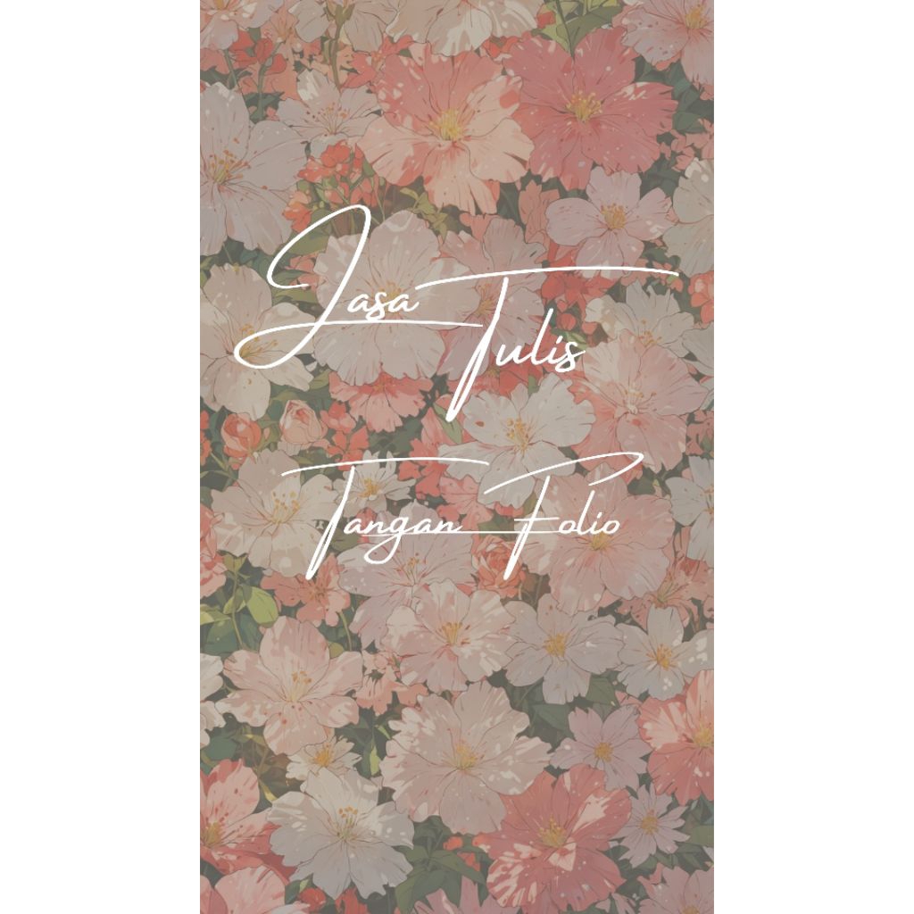 

Jasa Tulis Tangan Folio