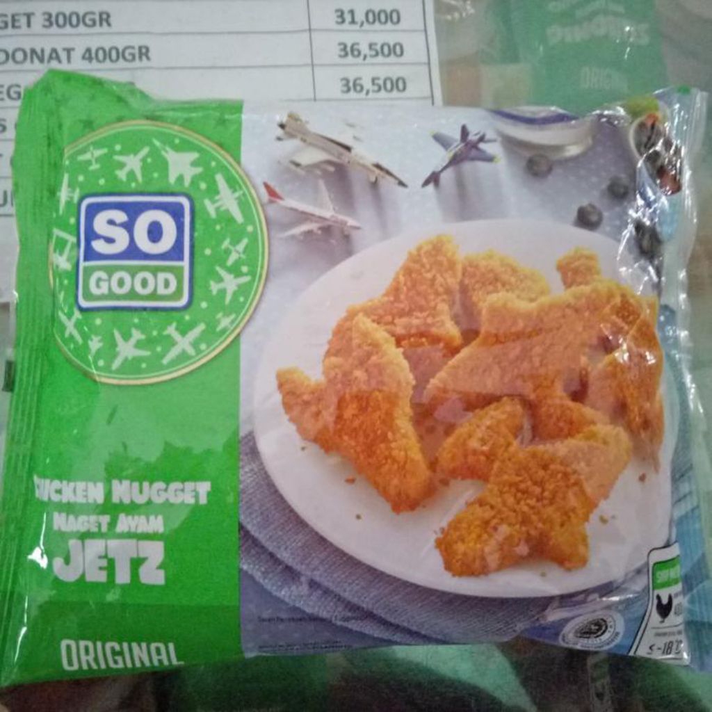 

SO GOOD NUGGET JETS 400gr