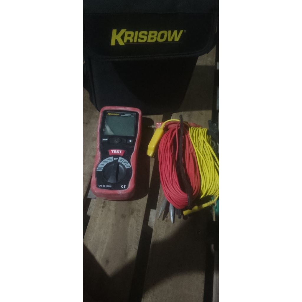 gronding tester/earth resistance tester/megger