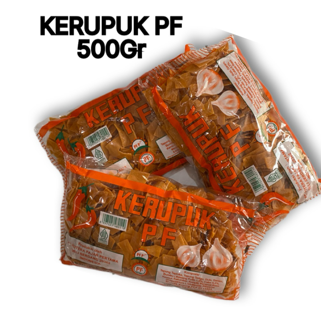 

Kerupuk PF Bawang Pedas Khas Medan 500Gr HALAL