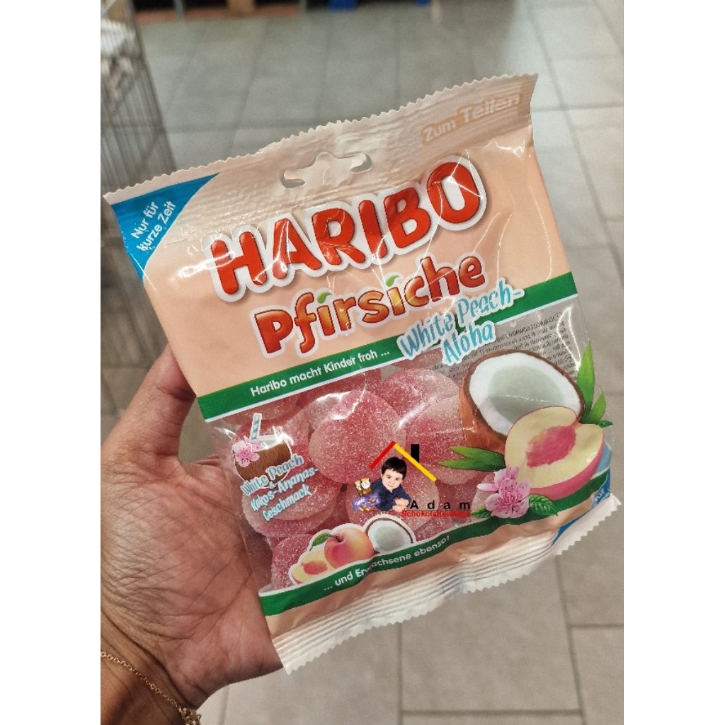 

Haribo Pfirsiche White Peach Aloha